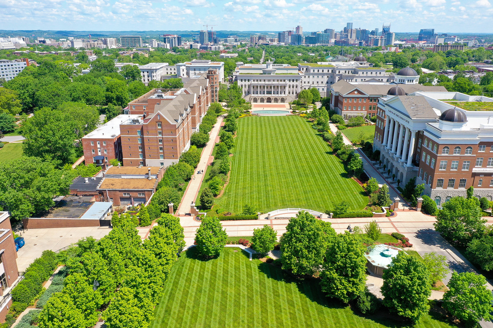 Belmont University Modern Campus Catalog   Drone Image Belmont 